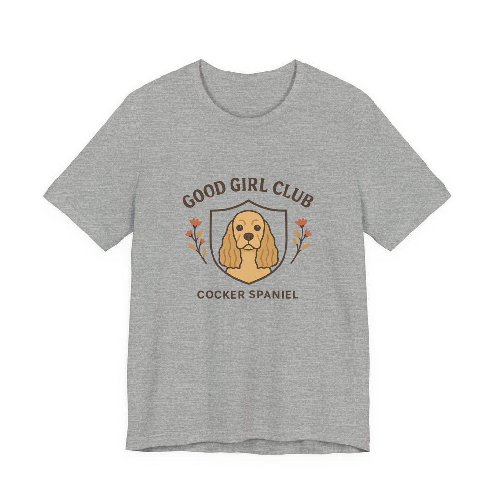 Cocker Good Girl Club Tee