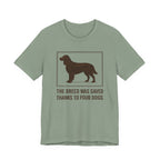 Field Spaniel Saved Thanks To Four Dogs Tee