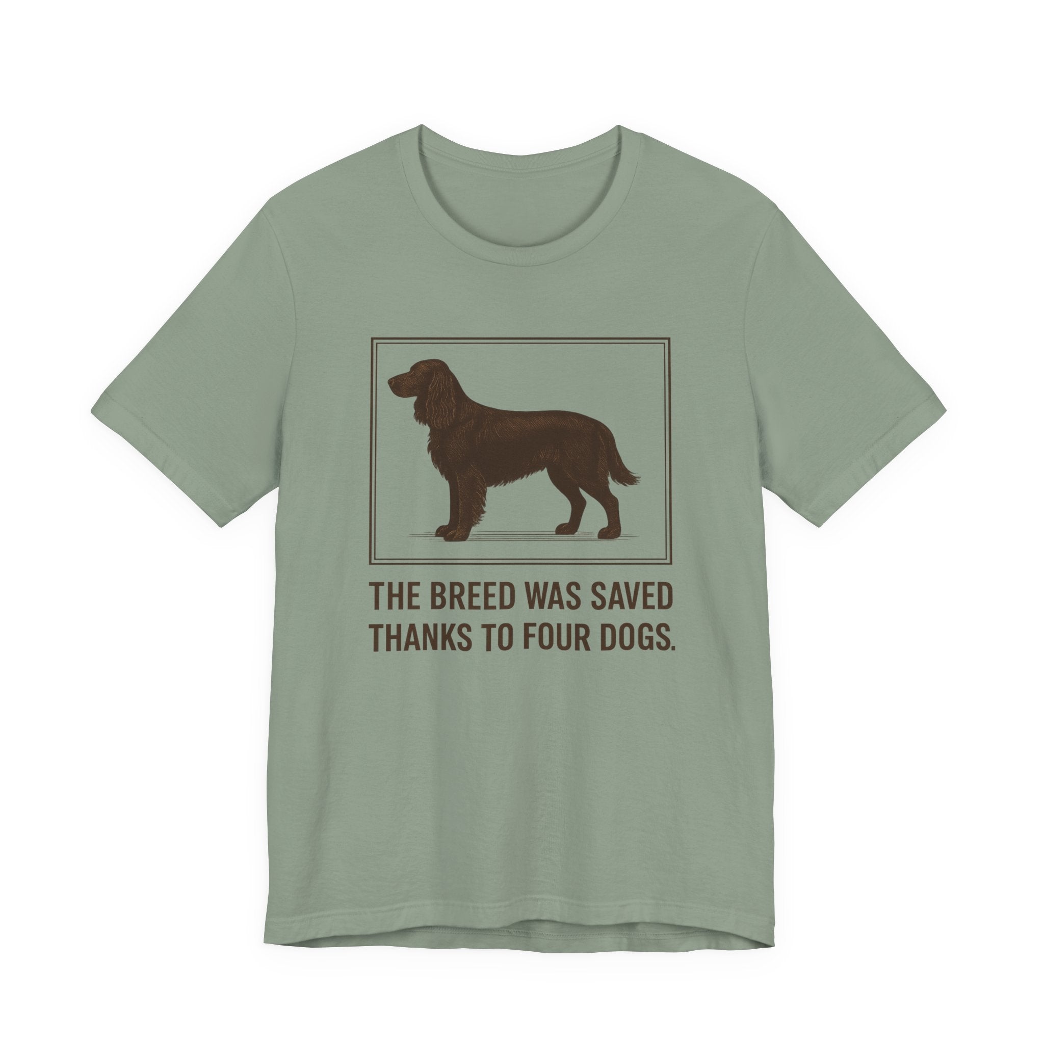 Field Spaniel Saved Thanks To Four Dogs Tee