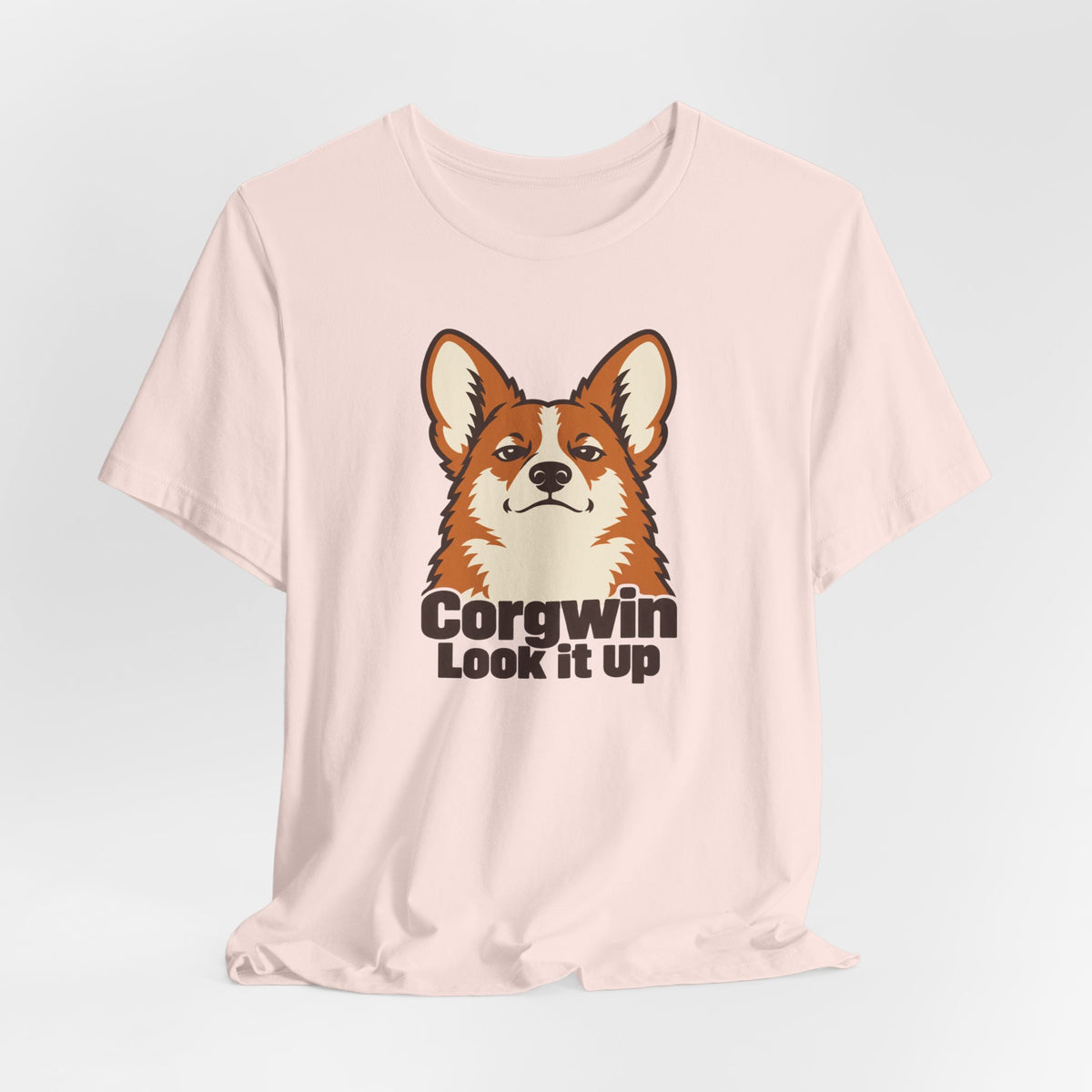 Corgwin Look It Up Corgi T-Shirt