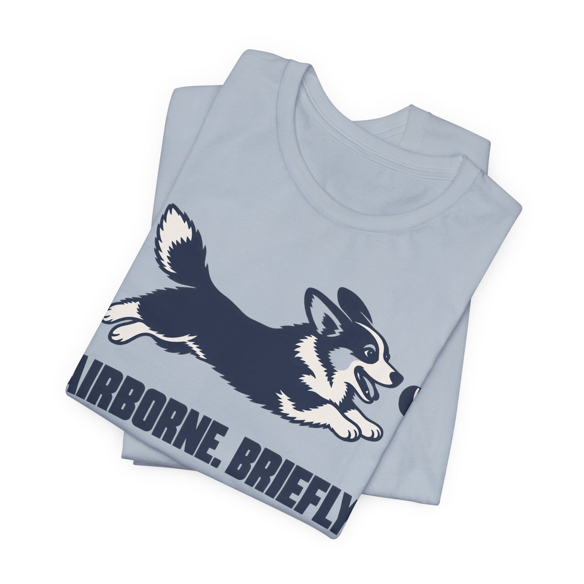 Airborne Briefly Corgi T-Shirt