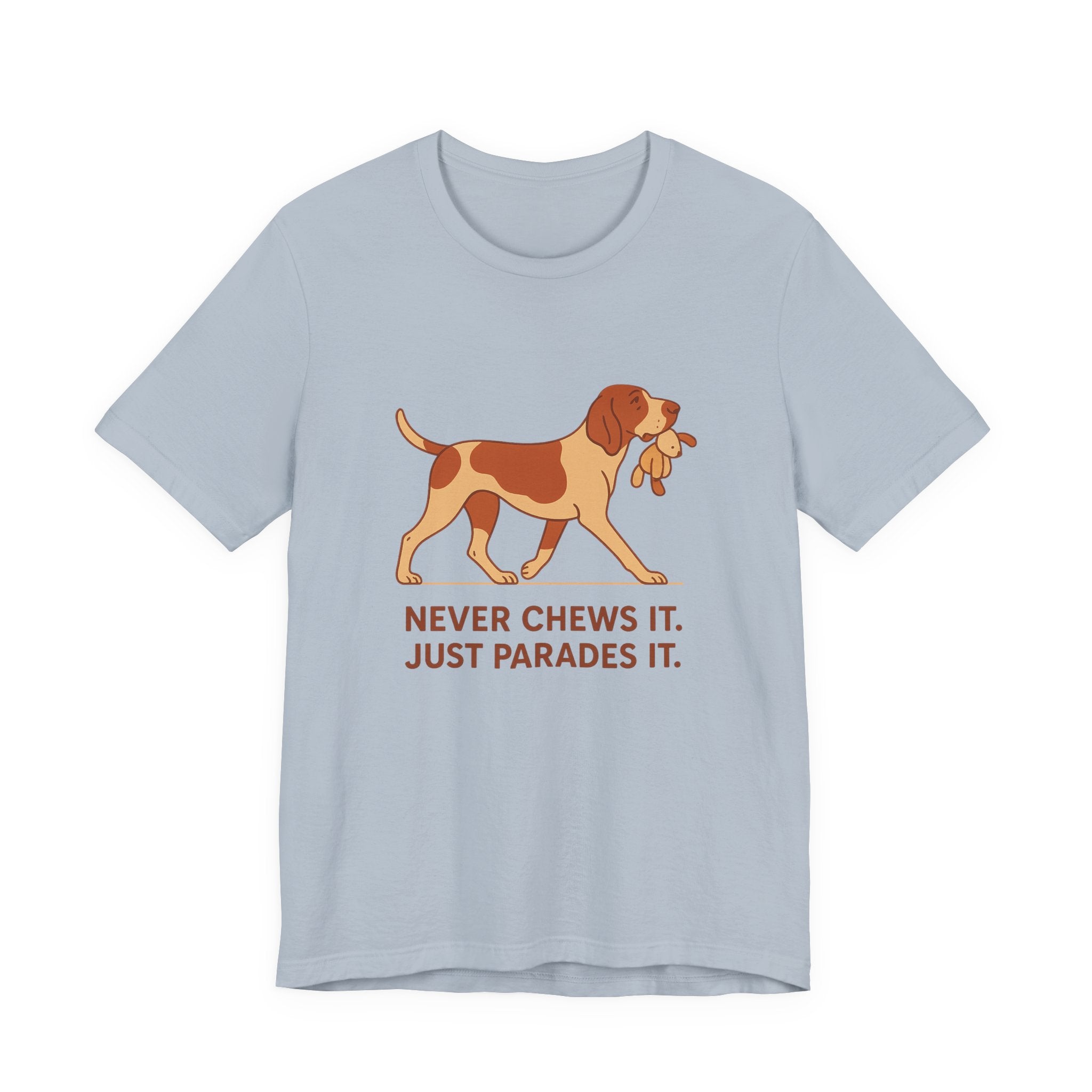 Bracco Italiano Never Chews It Tee