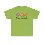 Peace Love Labs Labrador t-shirt, view 4