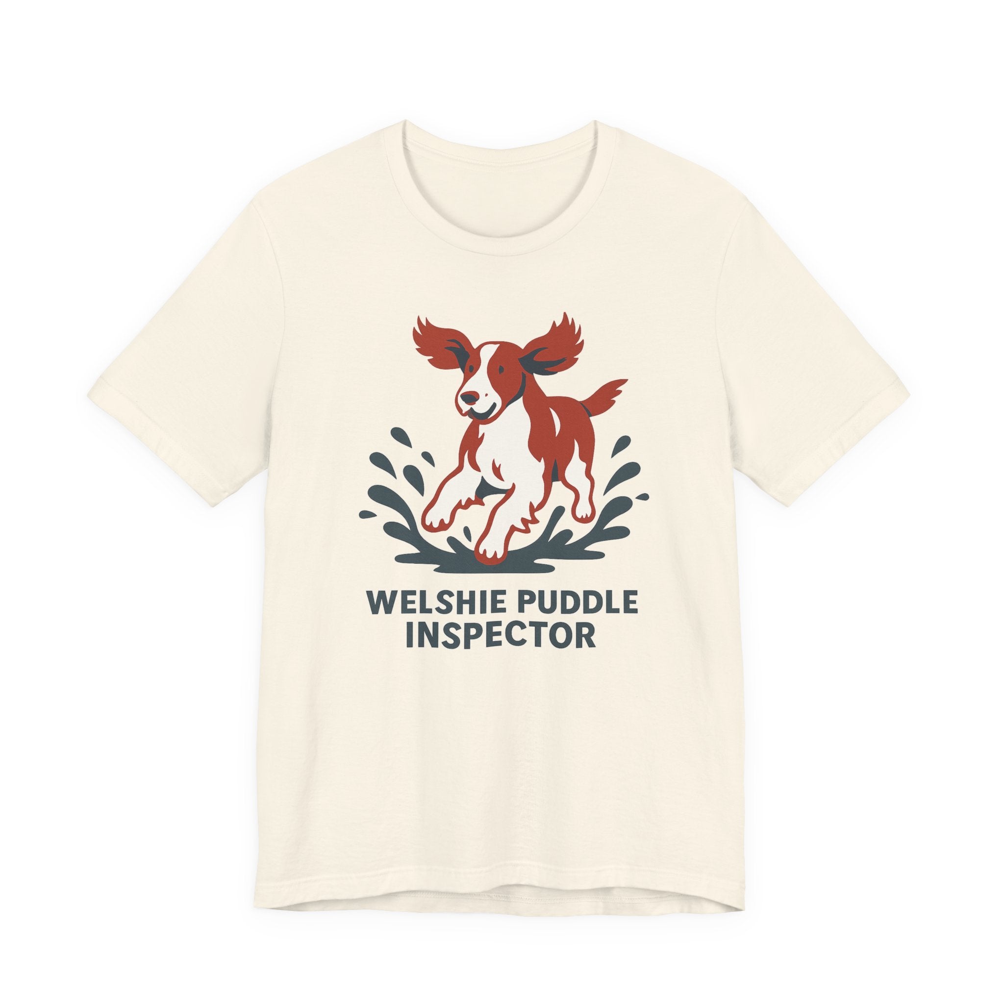 Welsh Springer Spaniel Puddle Inspector Tee