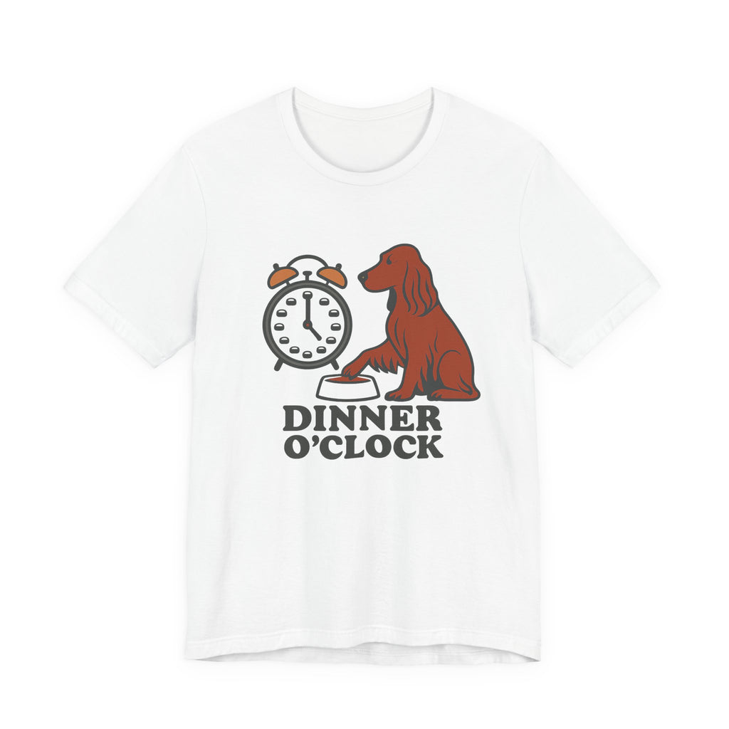 Irish Setter Dinner O'Clock Tee