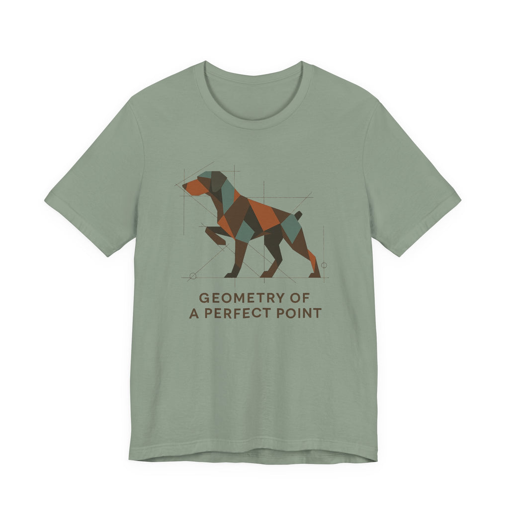 German Shorthaired Pointer Geometry of a Perfect Point Tee