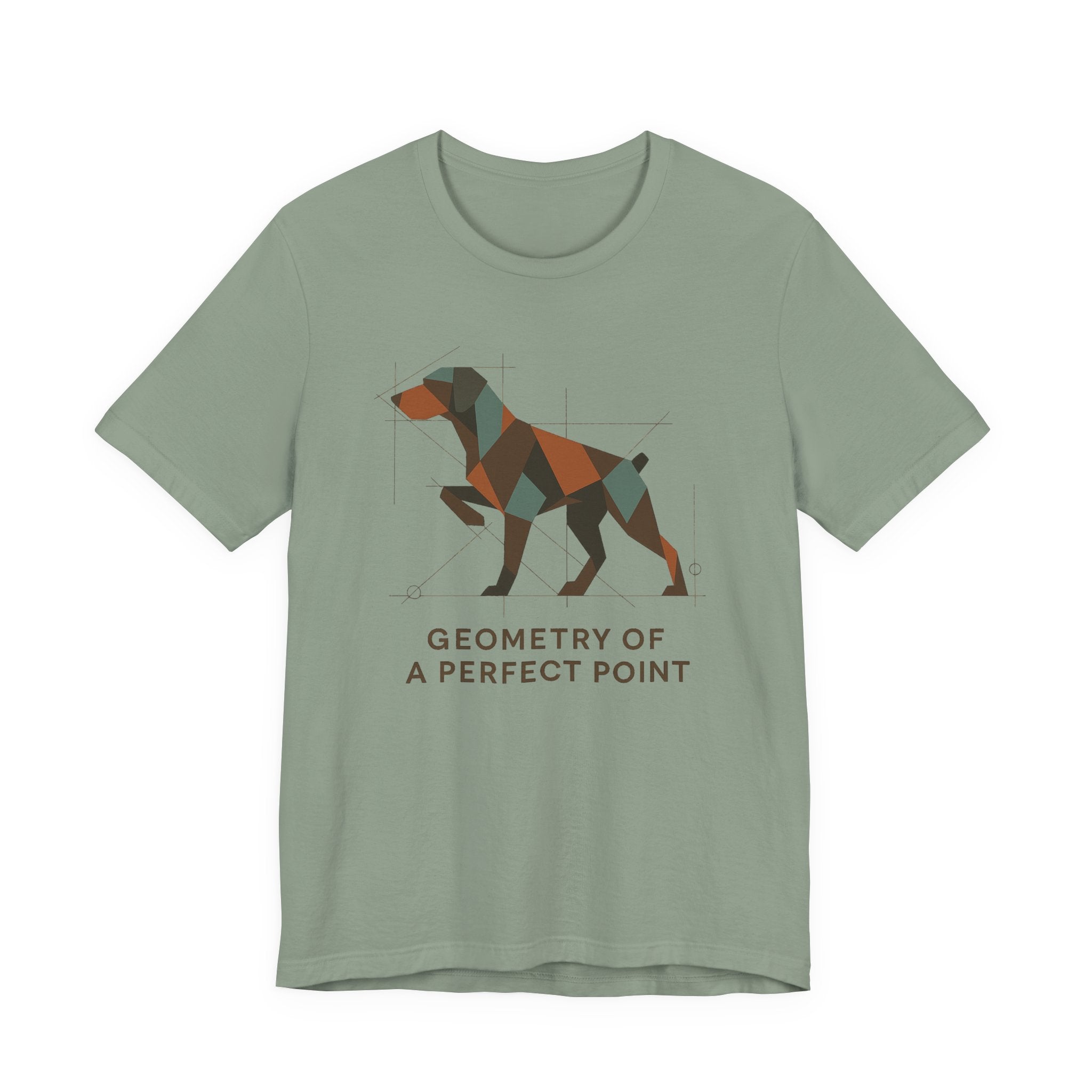German Shorthaired Pointer Geometry of a Perfect Point Tee