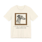 Greyhound A Study in Pointillism Tee