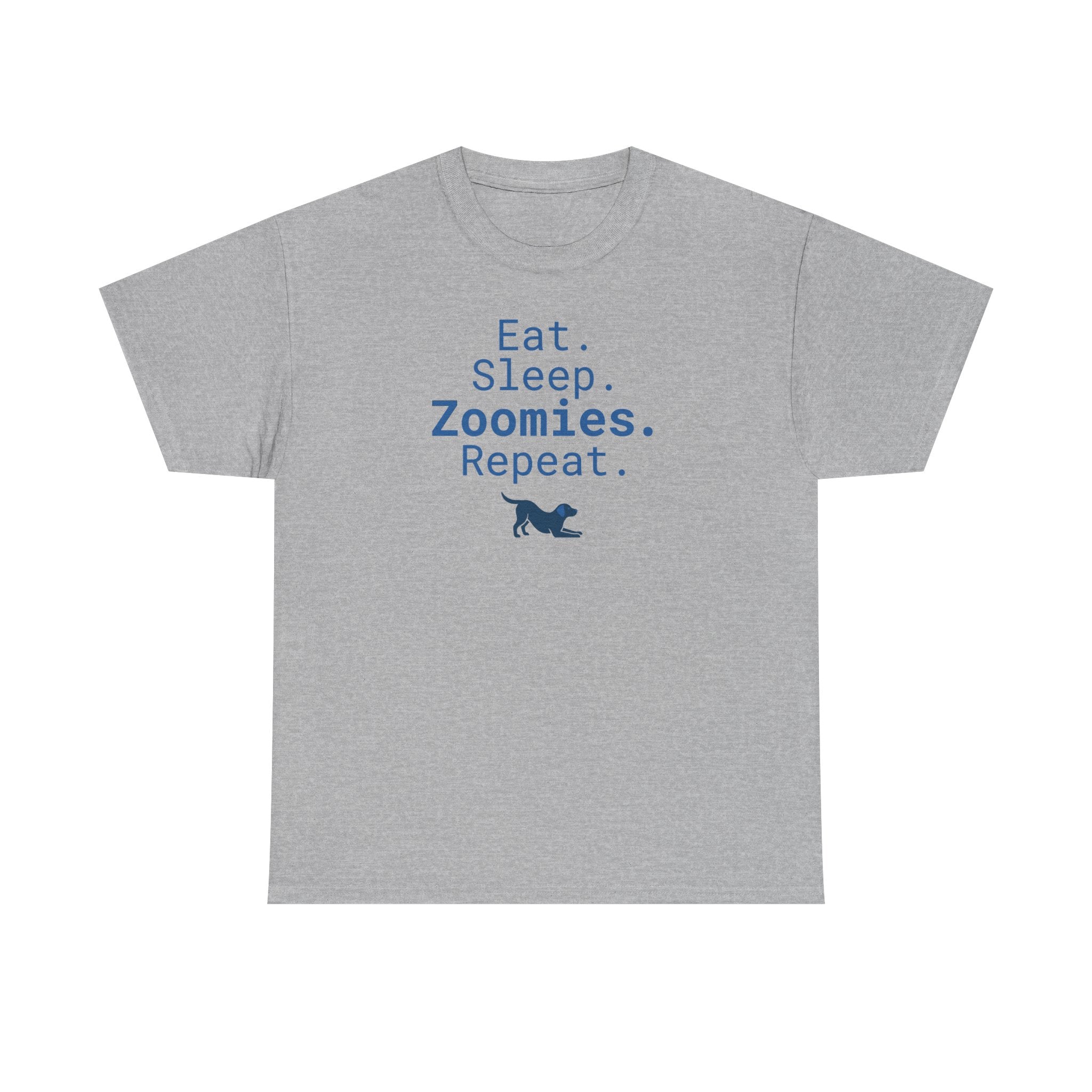 Zoomies Life: Playful Pup Graphic T-Shirt