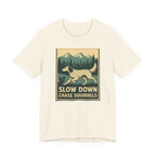 English Setter Chase Squirrels Tee