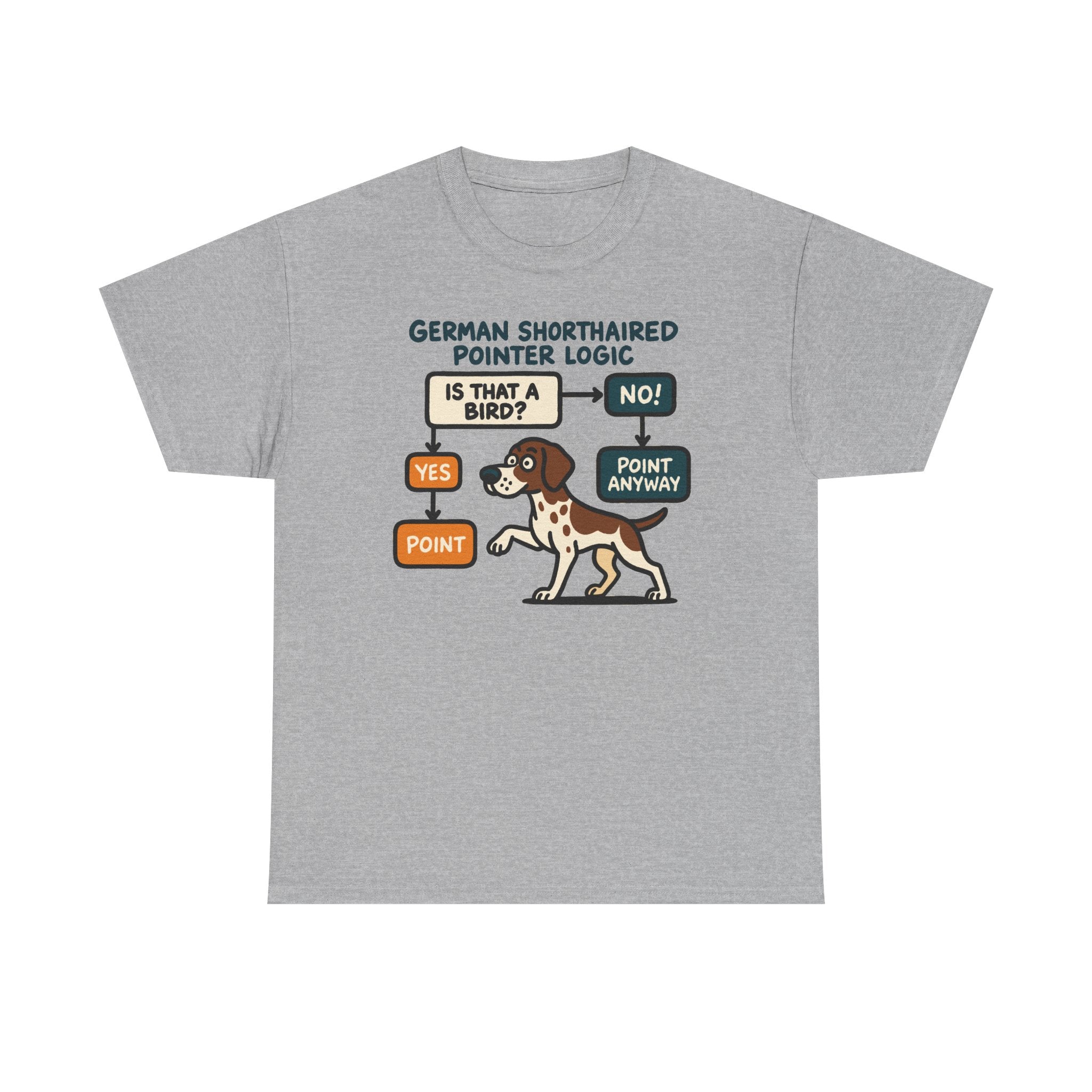 German Shorthaired Pointer Logic T-shirt