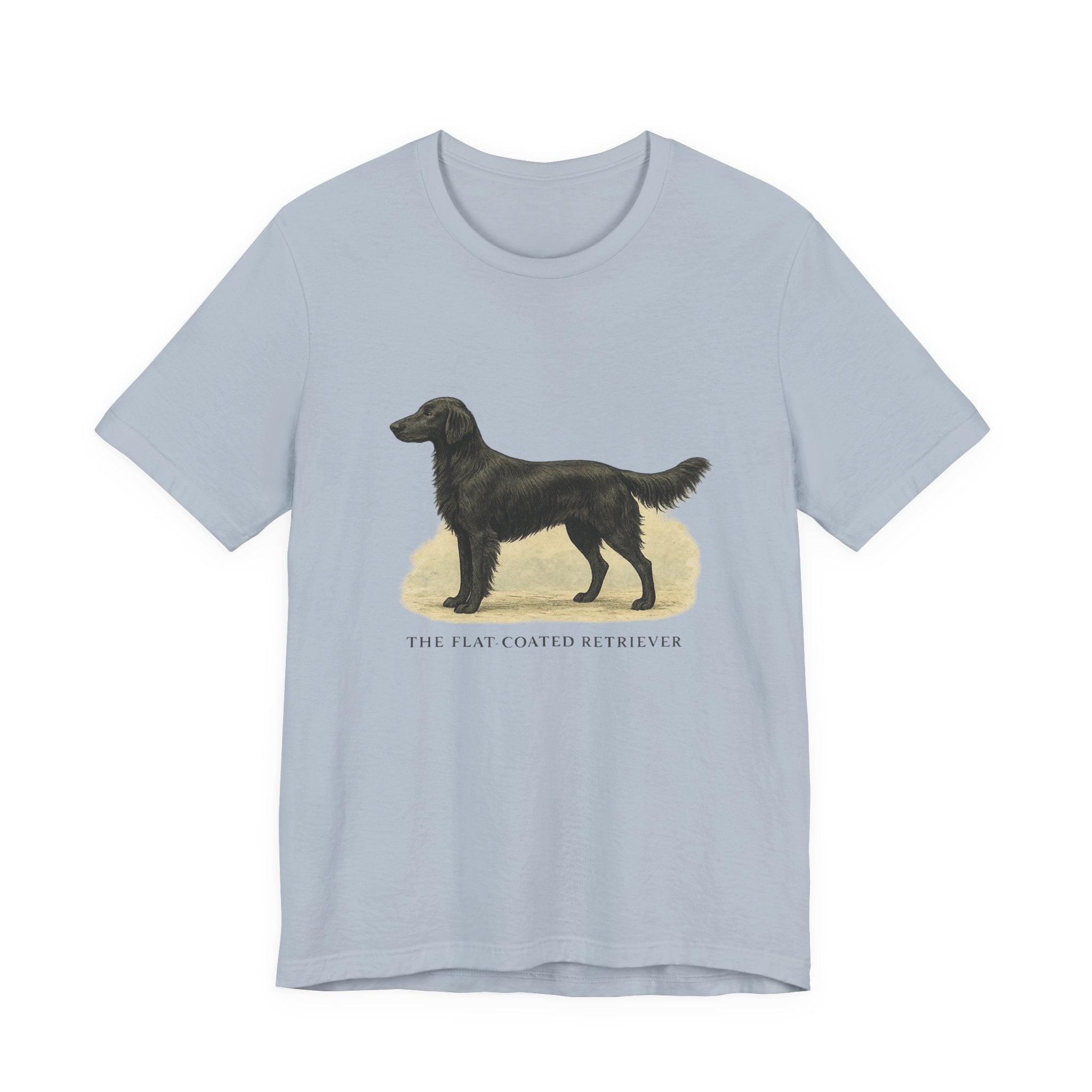 The Flat-Coated Retriever Field Guide Tee