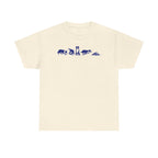 Border Collie Heritage Collie Motion Graphic t-shirt, view 3