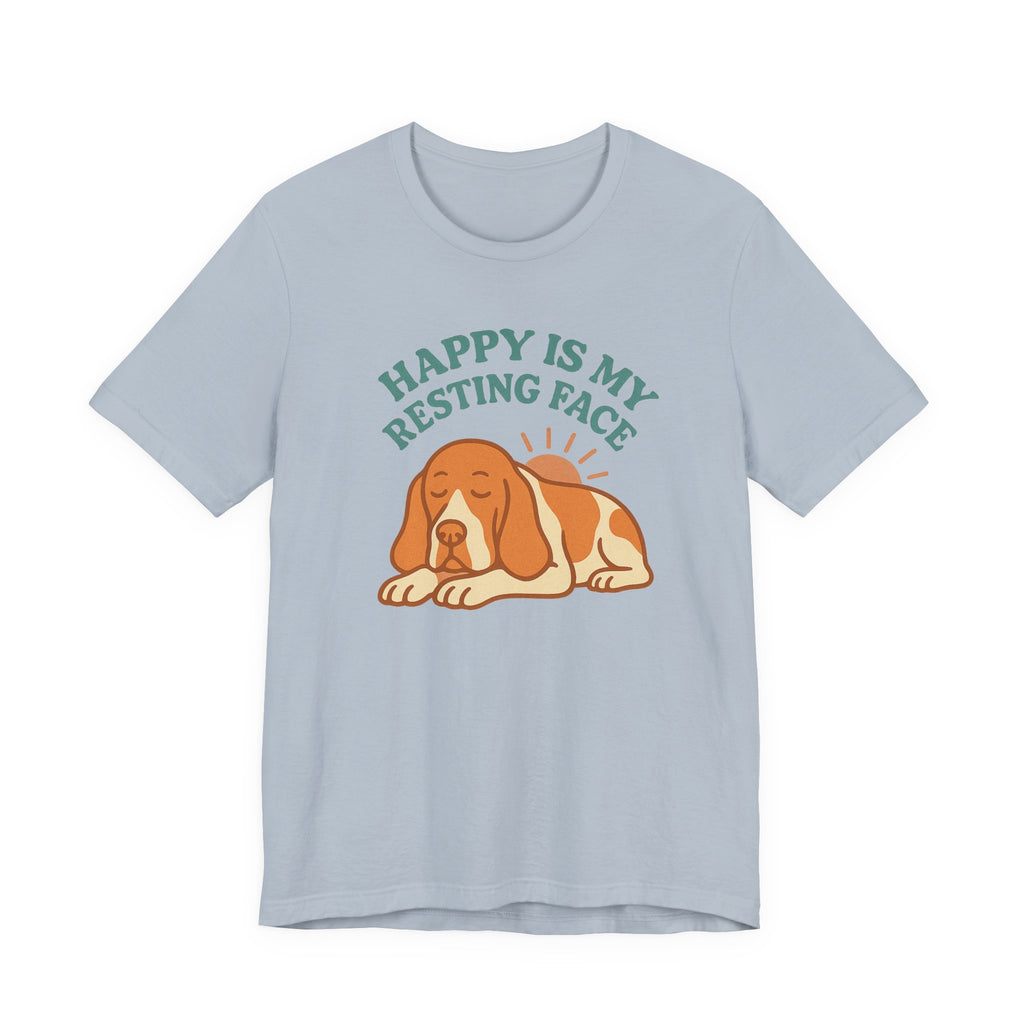 Bracco Italiano Happy Is My Resting Face Tee