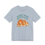 Bracco Italiano Happy Is My Resting Face Tee