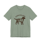 Chocolate Lab Silhouette Tee