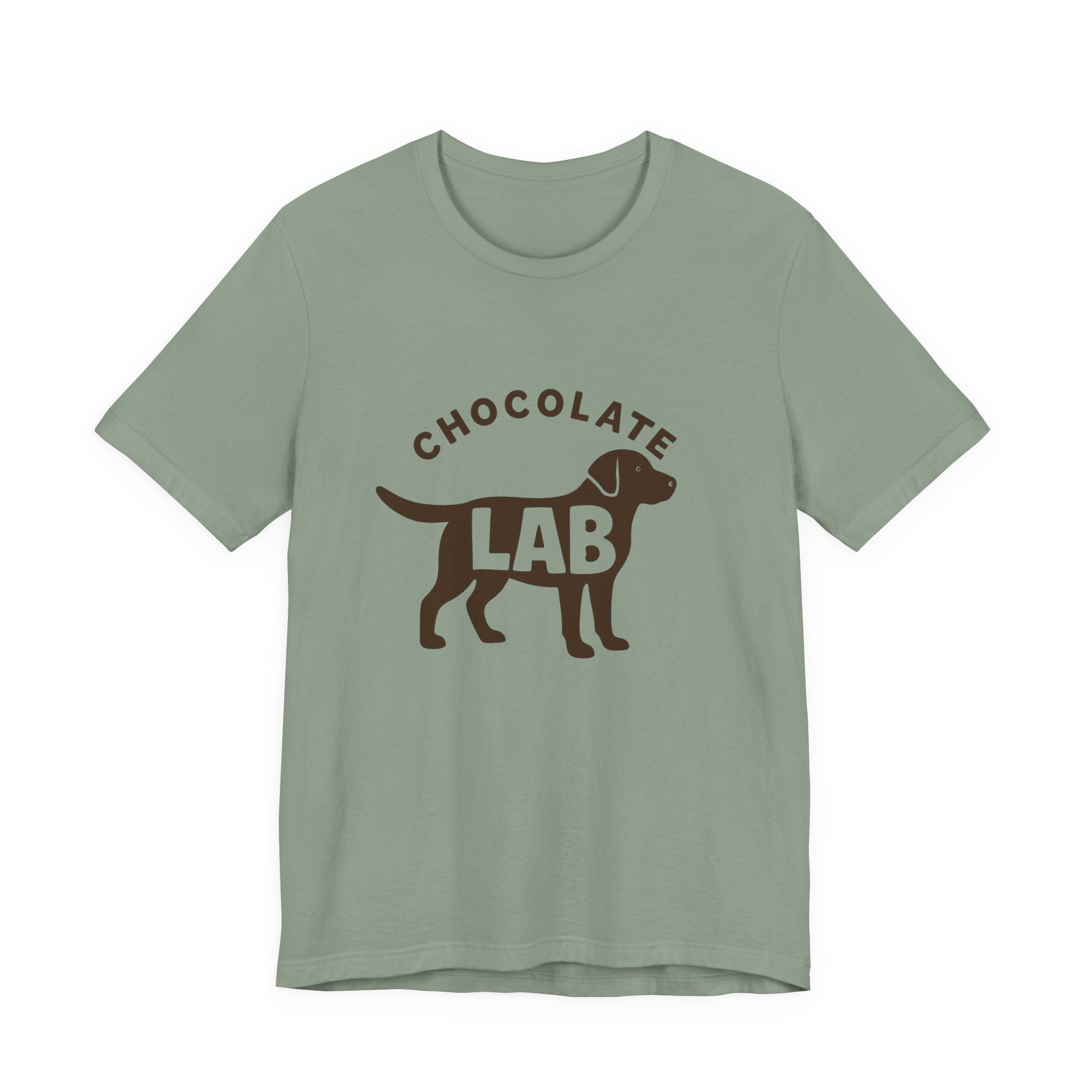Chocolate Lab Silhouette Tee