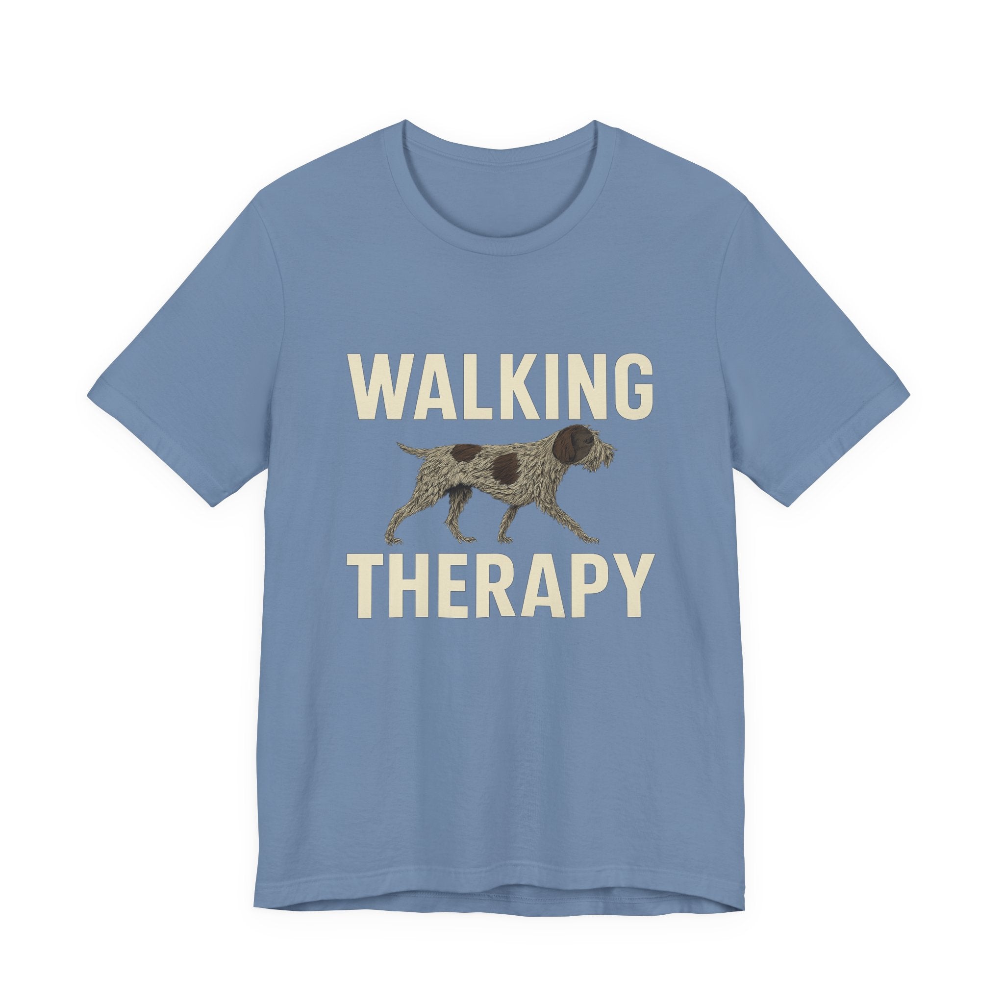 Wirehaired Pointing Griffon Walking Therapy Tee