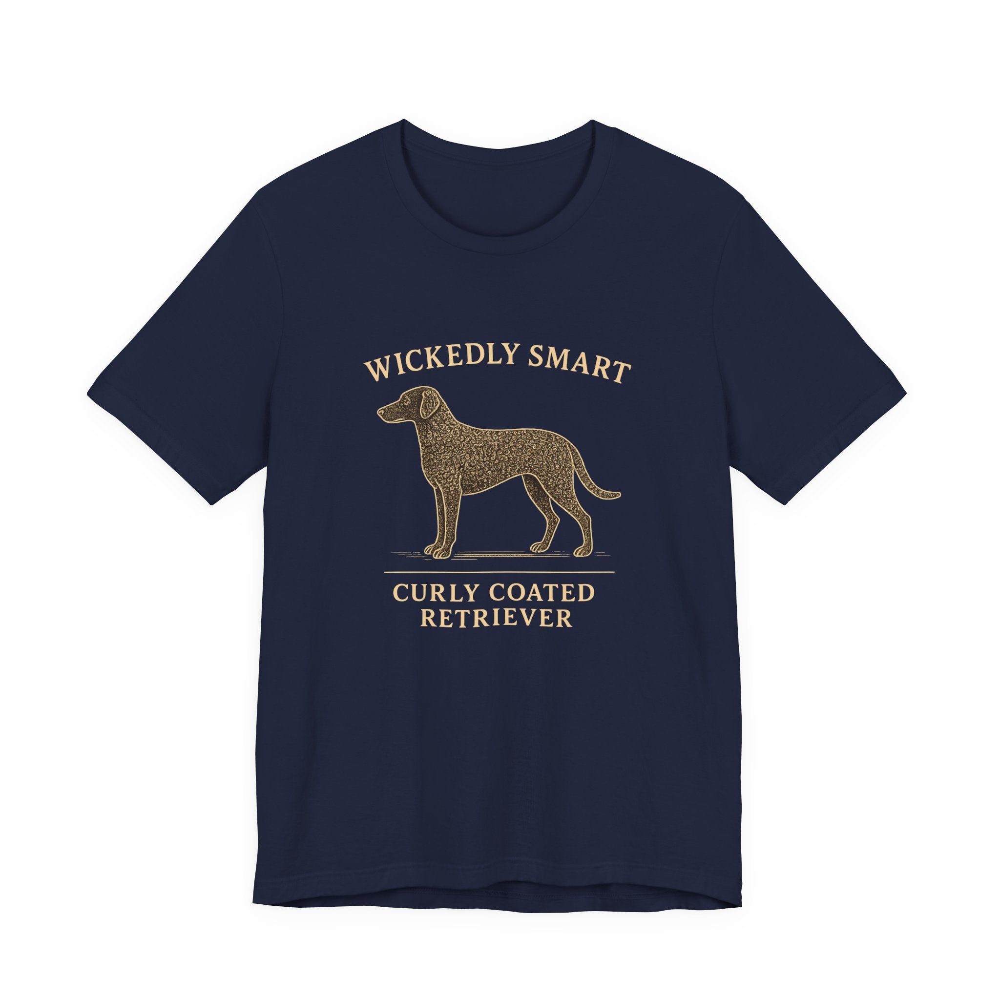 Curly-Coated Retriever Wickedly Smart Tee