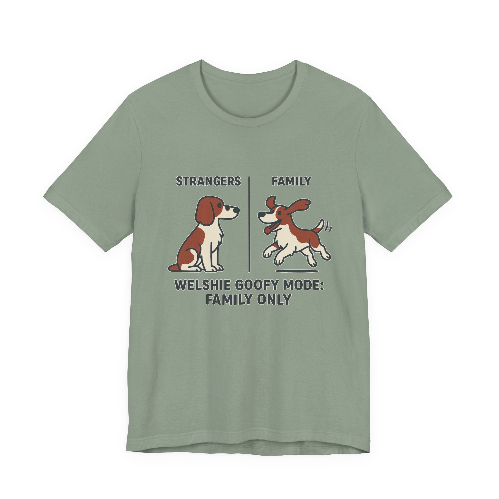 Welsh Springer Spaniel Goofy Mode Family Only Tee