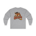 The Sniffening Beagle Long Sleeve Tee in Sport Grey