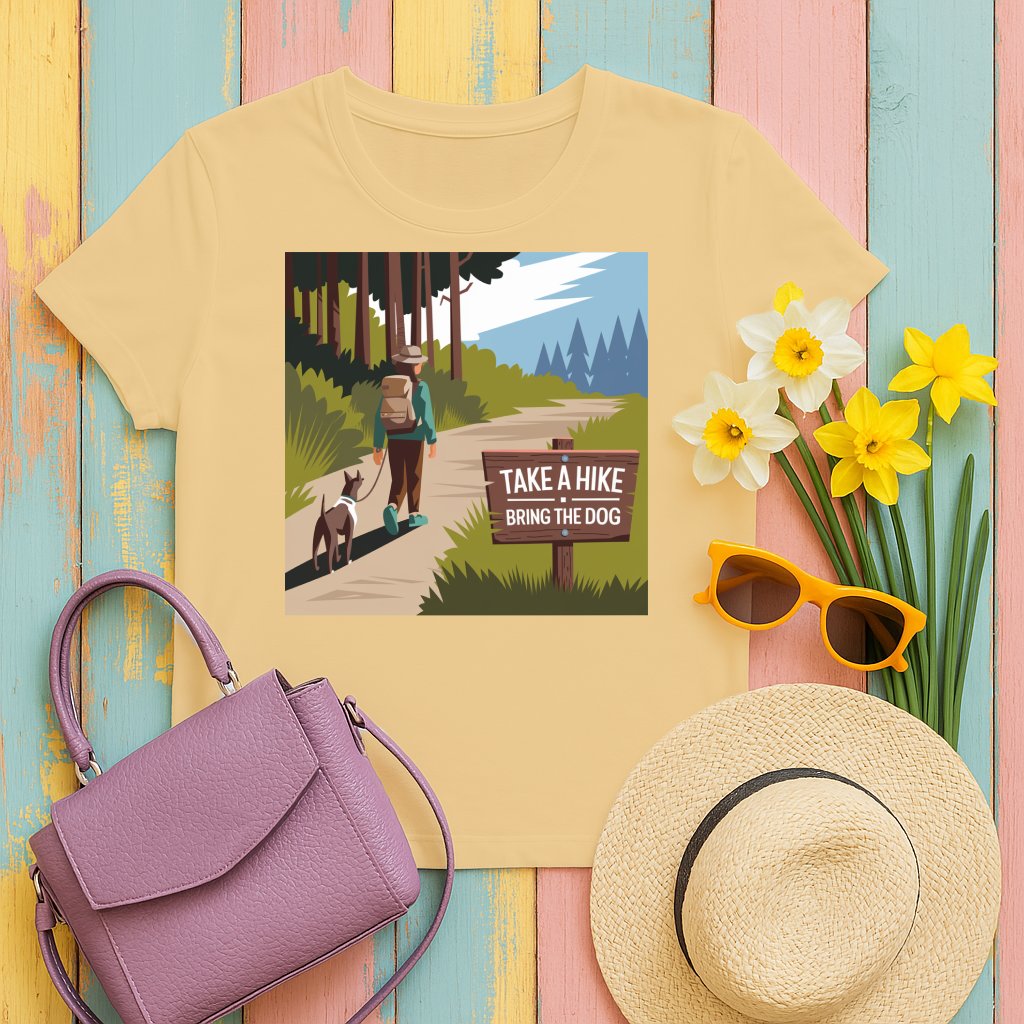 Take a Hike Bring the Dog Adventure Graphic product type