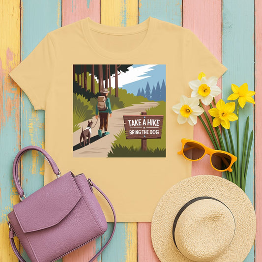 Take a Hike Bring the Dog Adventure Graphic product type