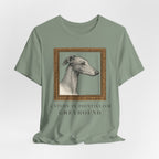Greyhound A Study in Pointillism Tee