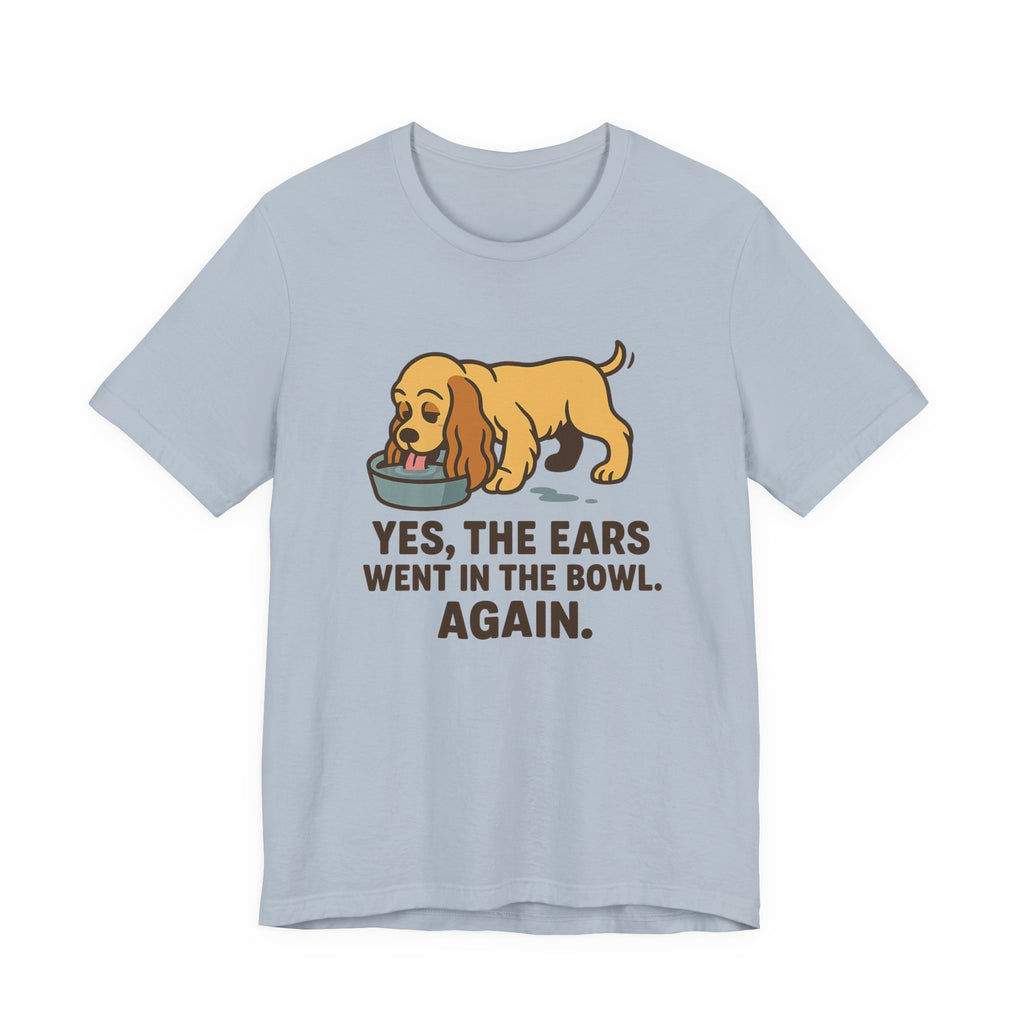 Cocker Ears in the Bowl Tee