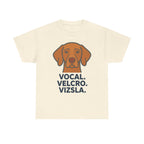 Vocal. Velcro. Vizsla. Premium T-Shirt