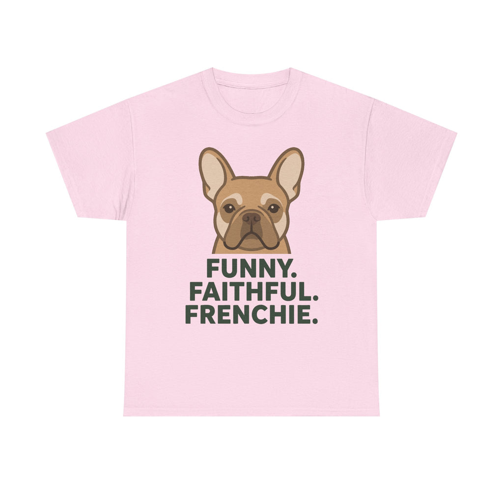 Faithful Frenchie Spirit Graphic T-Shirt