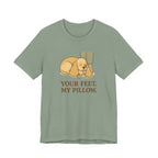 Cocker Your Feet My Pillow Tee