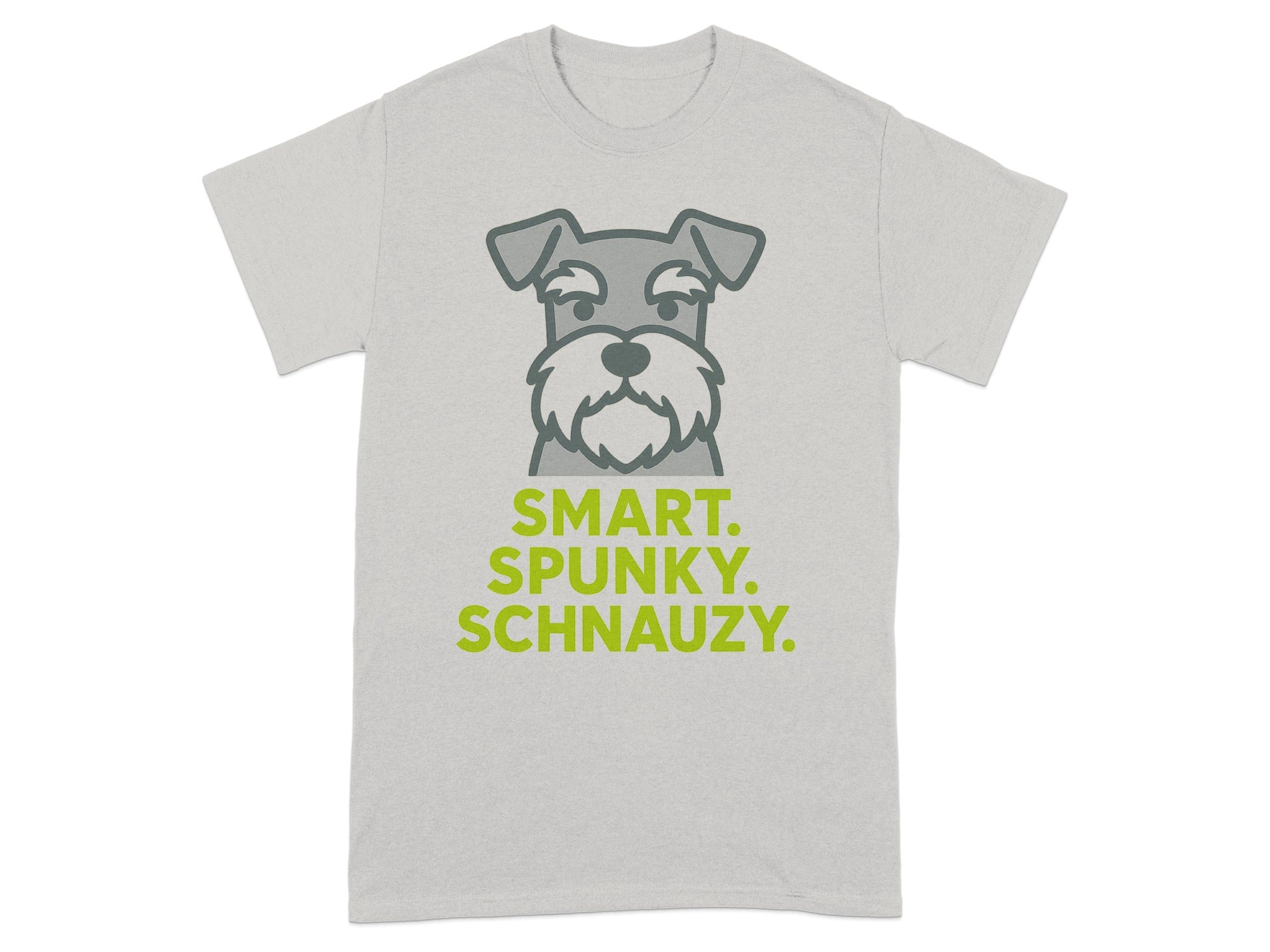 Smart Spunky Schnauzy Dog Graphic T-Shirt Product