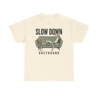 Premium Slow Down Greyhound Art T-Shirt
