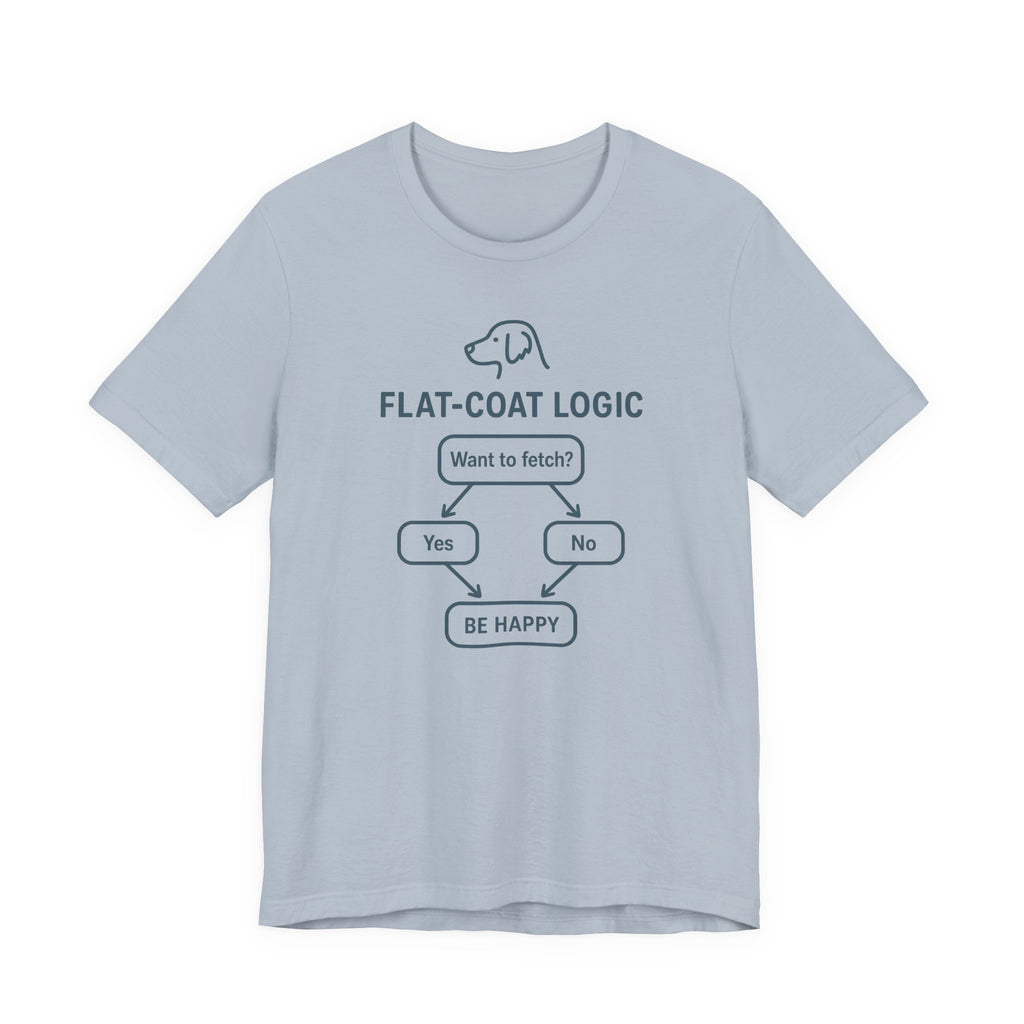 Flat-Coat Logic Flowchart Tee