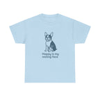 Happy Is My Resting Face - Funny Boston Terrier Tee