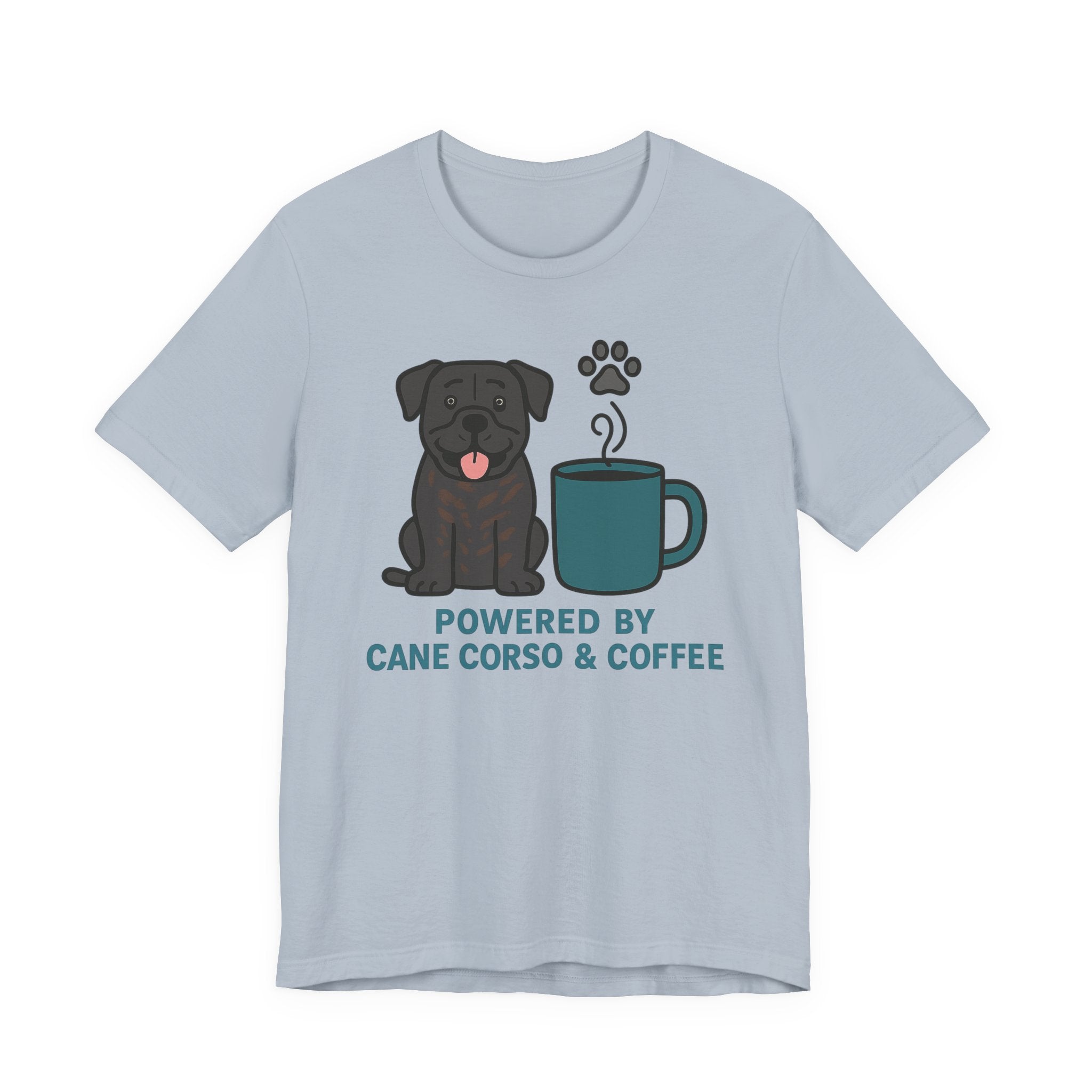 Powered by Cane Corso & Coffee t-shirt, view 5