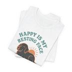 Flat-Coat Happy Is My Resting Face Tee