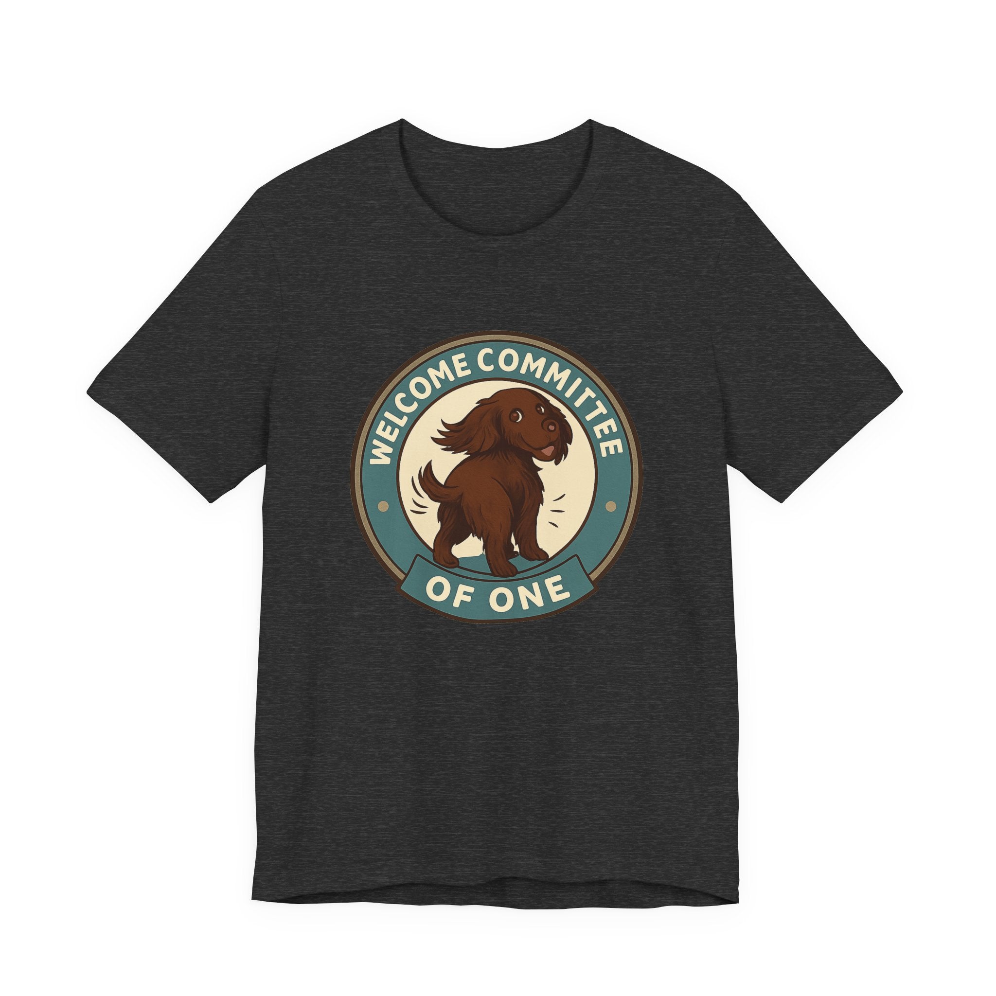 Boykin Spaniel Welcome Committee of One Tee