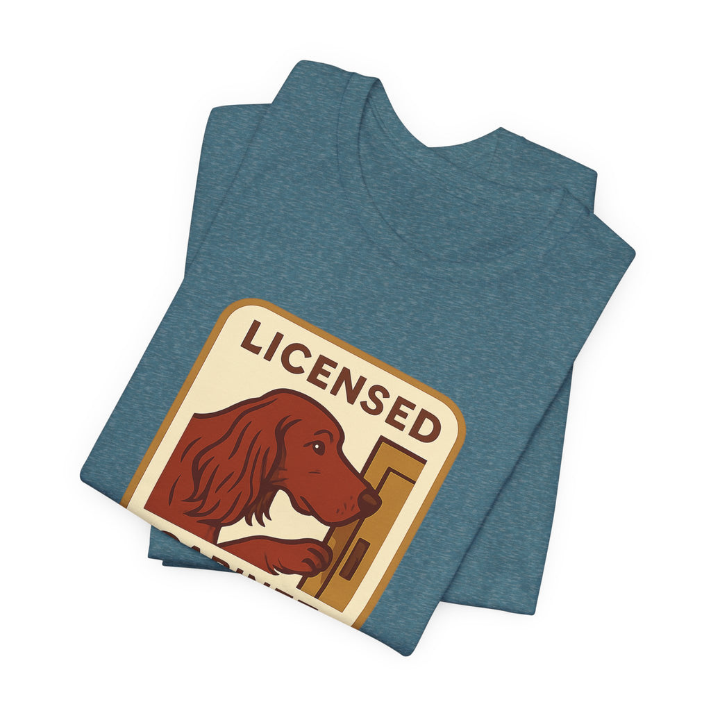 Irish Setter Licensed Cabinet Inspector Tee