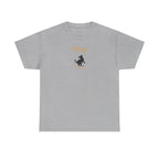 Why Curious Dog Silhouette Playful Question Design t-shirt, view 2