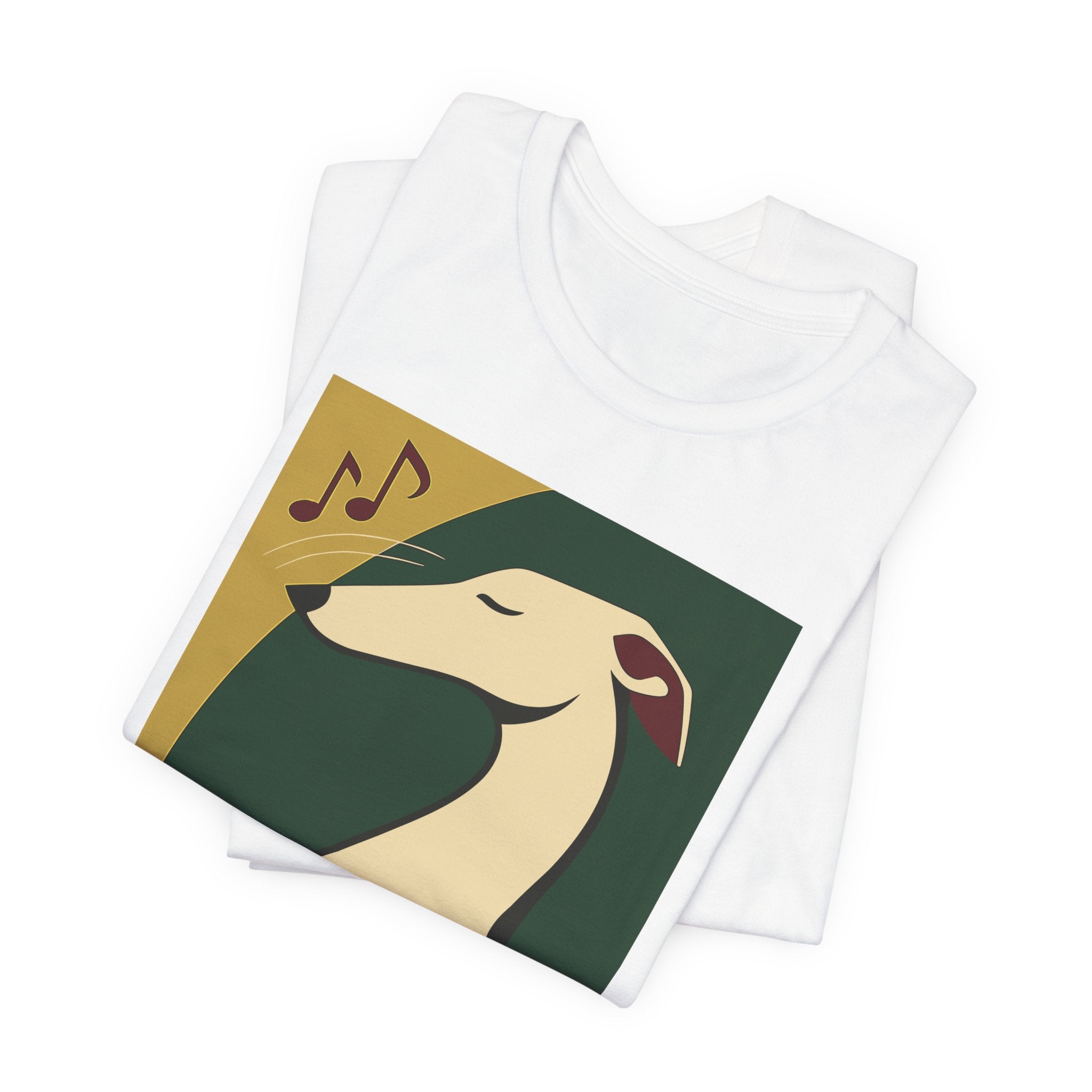 Greyhound Happiness Audibly Tee