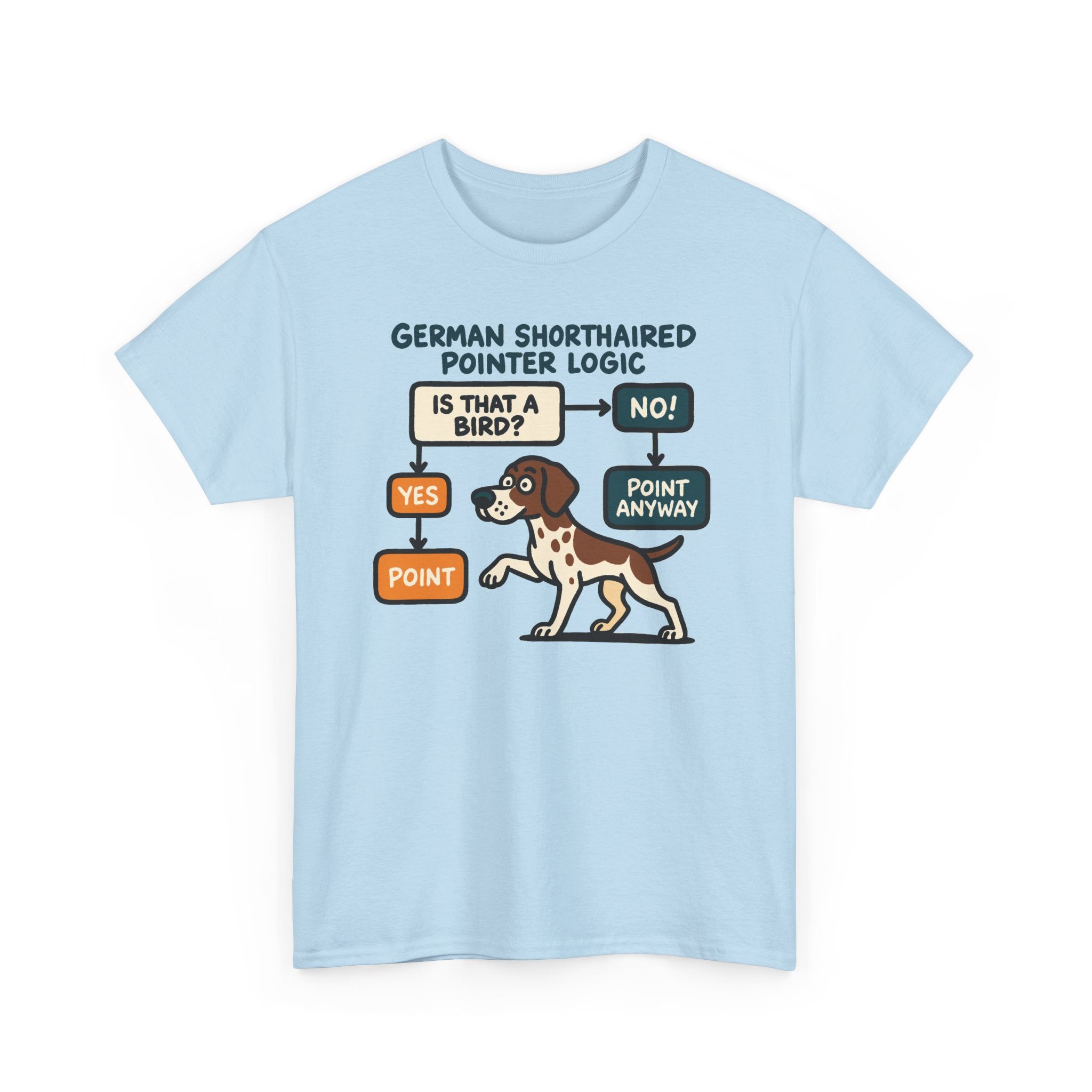 German Shorthaired Pointer Logic T-shirt