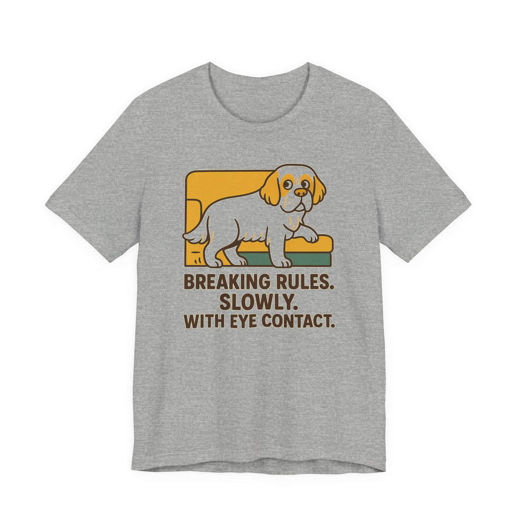 Clumber Breaking Rules Slowly Tee
