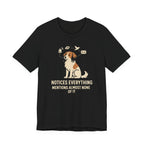 Kooikerhondje Notices Everything Tee