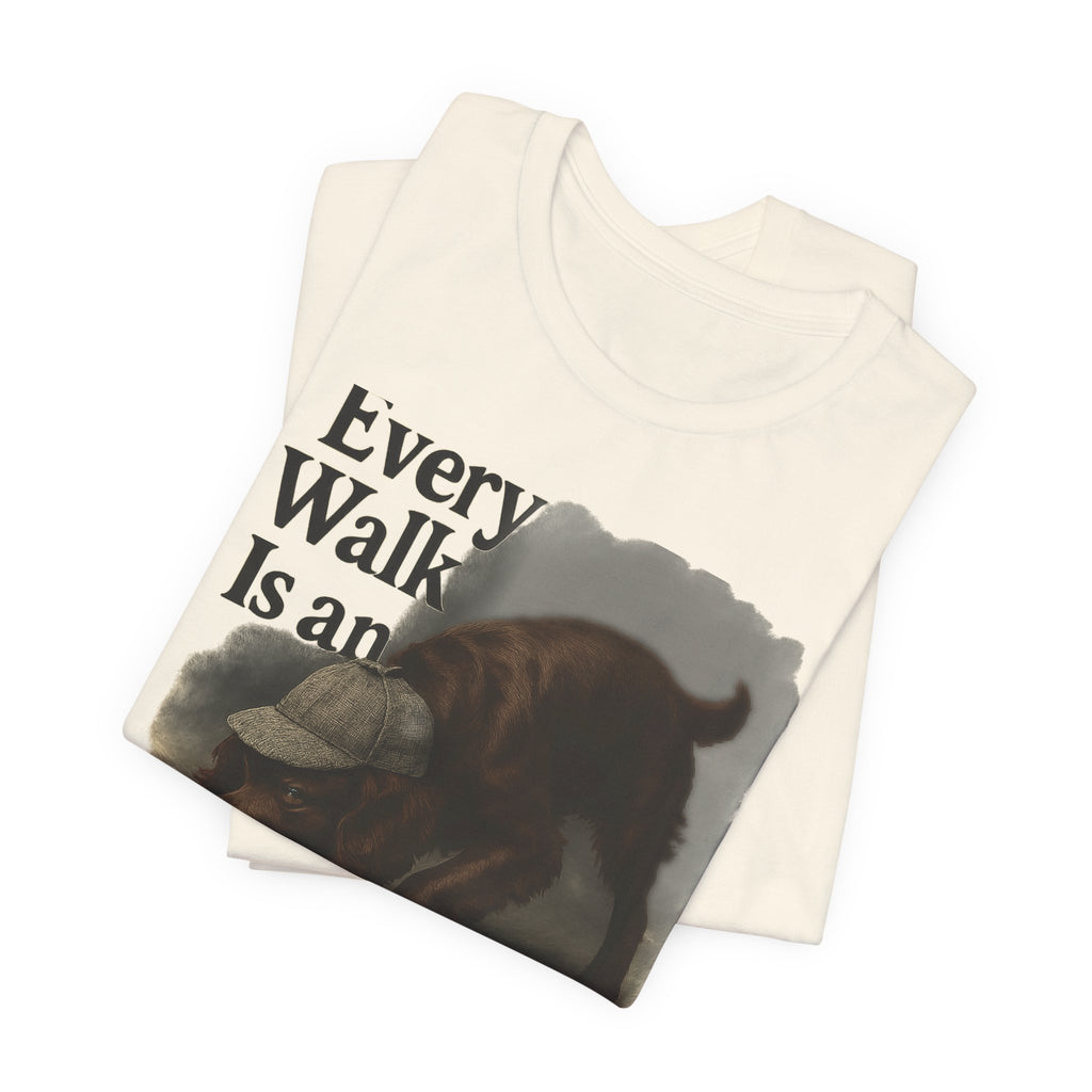 Boykin Spaniel Every Walk Is an Investigation Tee