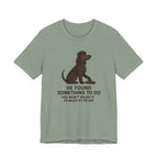 Irish Water Spaniel He Found Something To Do Tee