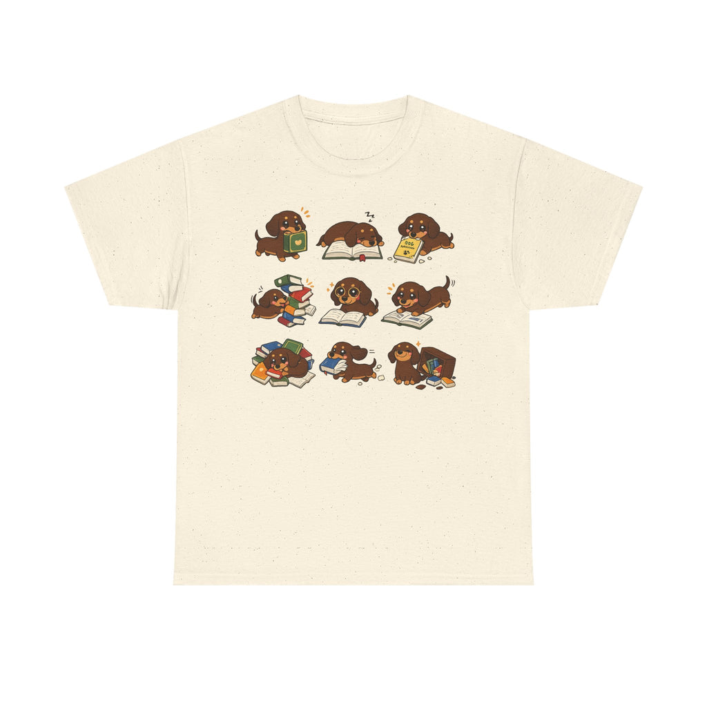 The Bookish Dachshund T-Shirt