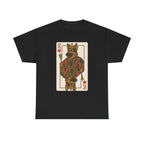 King German Shepherd Playing Card Game Design T-Shirt