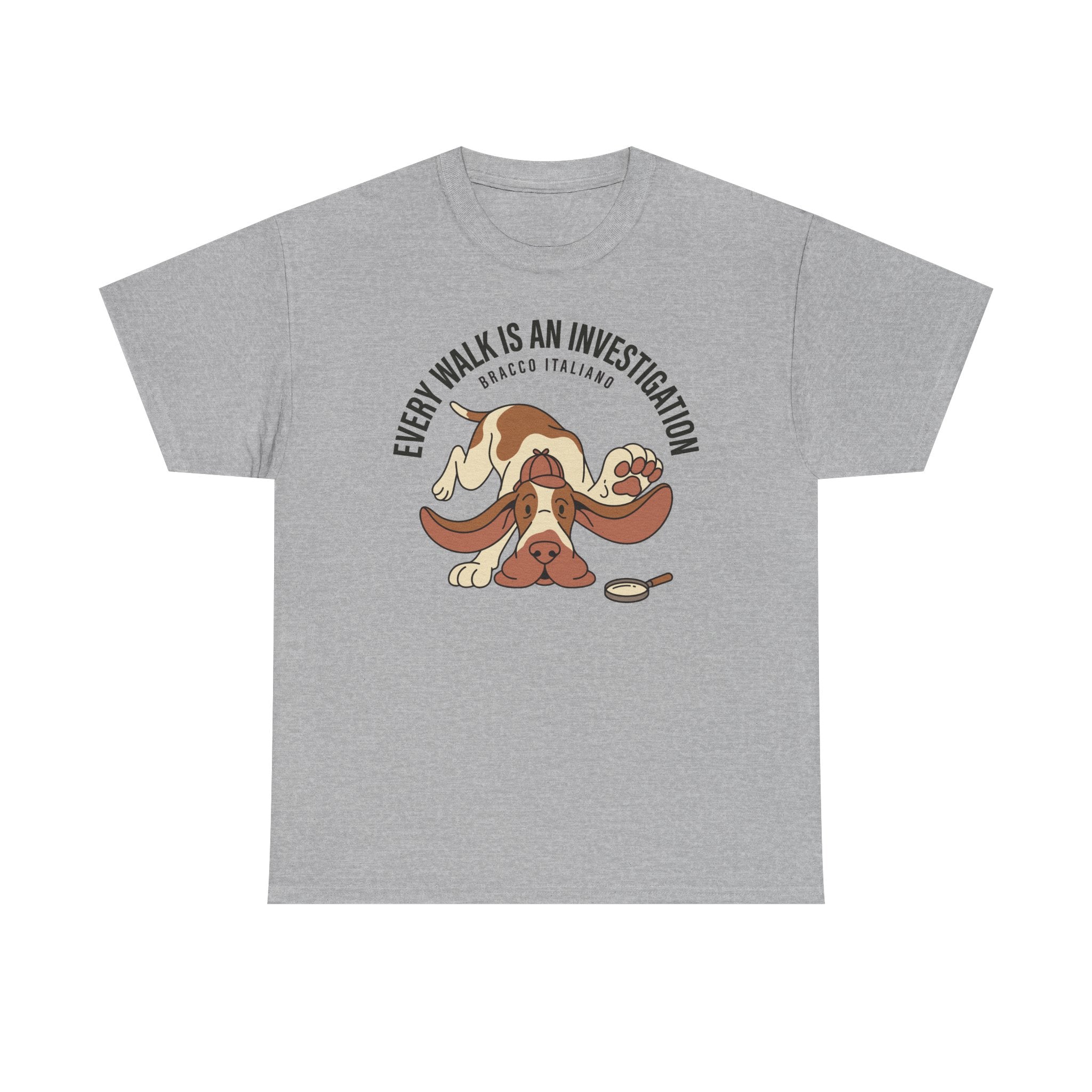 Bracco Italiano Detective Walk T-Shirt